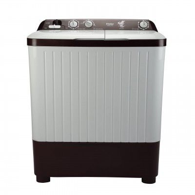 Haier 6.5 Kg Semi-Automatic Top Loading Washing Machine (HTW65-187BO)