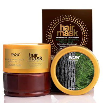 Hair Mask for Black Spruce Bark Extract Vitamin B5 & E