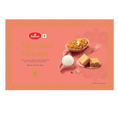 Haldirams Mazedaar Moments, 920g, Indian Sweets & Namkeen Diwali Gift Pack