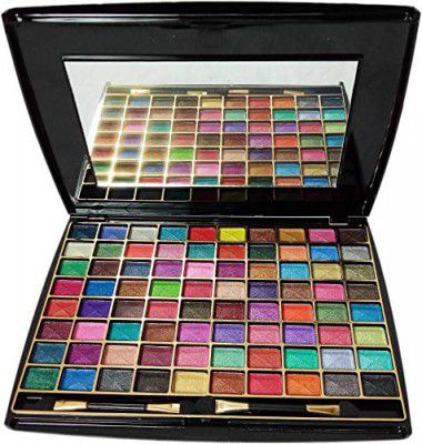 Half N Half proressional Make-up-Artist 80 Color Makhmali Eyeshedow 48 ml (Multicolor)