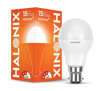 Halonix 15W B22 LED Cool Day Light Bulb, (Photon Plus)