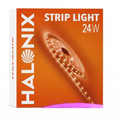 Halonix 24W 5 Meter 300 LED Strip Light Without Driver(White, Pack of 1)