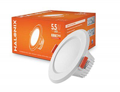 Halonix Kornet 5.5-Watt LED Downlighter (Cool Day Light)