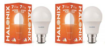 Halonix Photon Plus Base B22 7-Watt LED Bulb (Pack of 2)