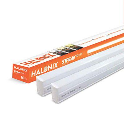 Halonix Streak Square 10-Watt LED Batten - Pack of 2