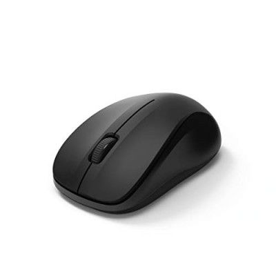 HAMA MW-300 Wireless Mouse with Nano Receiver - (Black) with 5 Years Manufacturer Warranty