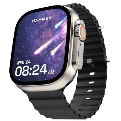 HAMMER Ultra Classic 2.01" Always on Display, Bluetooth Calling Smart Watch