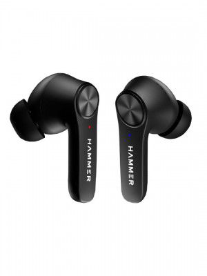 HAMMERAirflow 2.0 True Wireless Earbuds with Mic (Black)