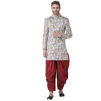 hangup Mens Synthetic Sherwani