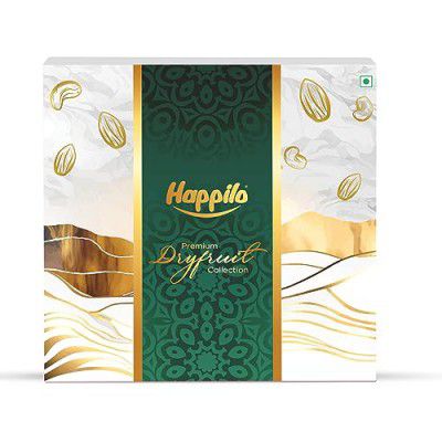 Happilo Dry Fruit Celebration Gift Box Gold Finch - 405g