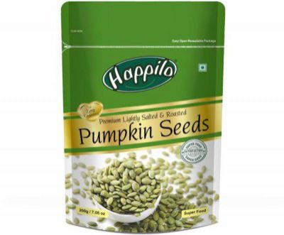 Happilo Premium Roasted & Salted Pumpkin Seeds  (200 g)