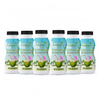 Hathmic pure and natural tender coconut water 200ml (Pack of 6)