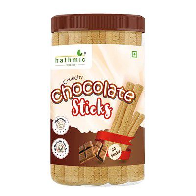 Hathmic Wafer sticks 300g (20 Sticks) (Chocolate, 300g)