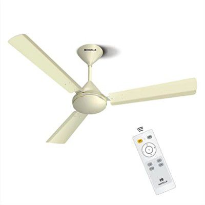 Havells 1200 mm Efficiencia Prime High Speed, BLDC Motor, Energy Efficient with Remote Control Ceiling Fan Bianco, Off White