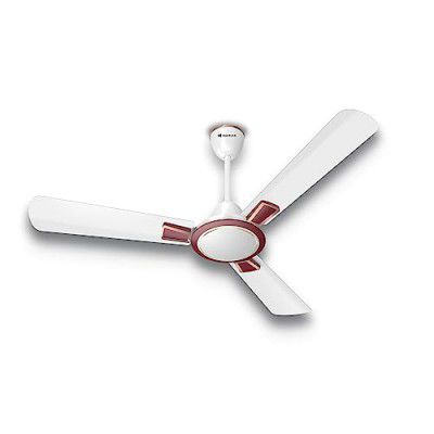 Havells 1200mm Astura Energy Saving Ceiling Fan (White Maroon, Pack of 1)