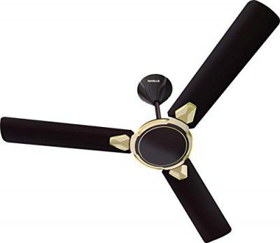 Havells 1200mm Equs ES Ceiling Fan | Premium Finish, Decorative Fan (Pack of 1, Smoke Brown)