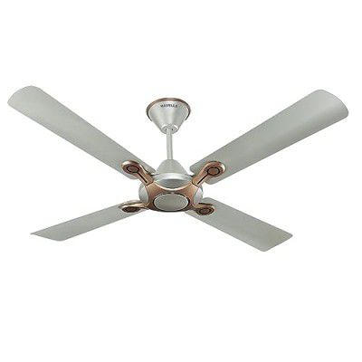 Havells 1200mm Leganza ES 4B Ceiling Fan | Best fan in 4 Blade (Bronze Gold)