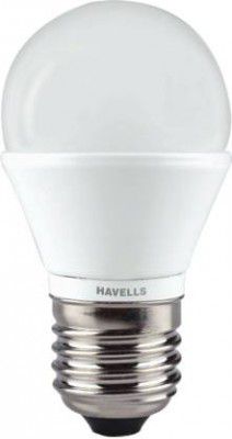 HAVELLS 2.8W LED E27 Bulb|Energy Efficient| Frosted diffuser| Non-Dimmable| Shatter Resistant|Saves Upto 85% Energy|Elegant Design|Upto 4KV Surge Protection|BIS Approved|Pack of 1