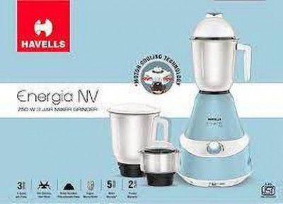 HAVELLS 750 ENERGIA NV Mixer Grinder (3 Jars)