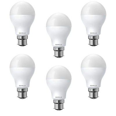 Havells 7W LED Cool Day Light Lamp, Pack of 6, (LHLDEUEBML8R007-pk6)