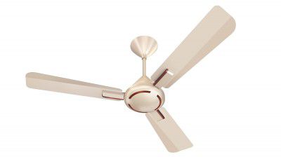 Havells Ambrose Decorative BLDC 1200mm Energy Saving with Remote Control 5 Star Ceiling Fan (Gold Mist Wood, Pack of 1)