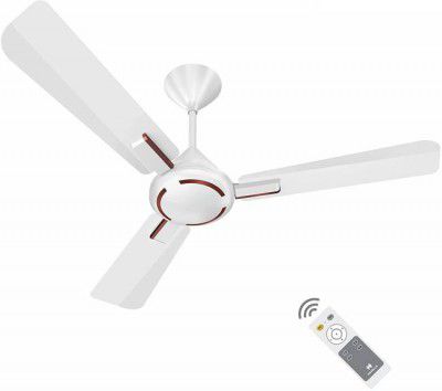 HAVELLS Ambrose BLDC 5 Star 1200 mm BLDC Motor with Remote 3 Blade Ceiling Fan  (Pearl White Wood, Pack of 1)