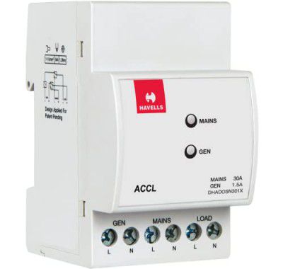 Havells Automatic Changeover Switch SPN 3 Module 20 A DHADOSN3020