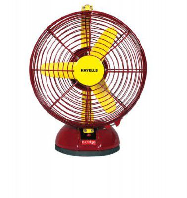 Havells Birdie 230mm Personal Fan (Yellow Maroon)