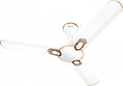 HAVELLS Carnesia (Pearl White-LT Copper) 1200 mm Remote Controlled 3 Blade Ceiling Fan 