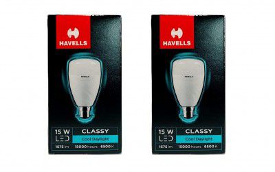 Havells CLASSY LED 15W B22 CDL 3 STAR (pack of 1)