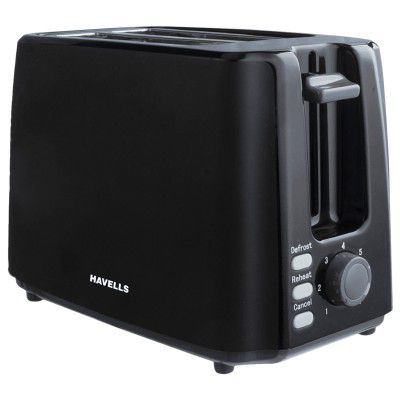 Havells Crisp Plus 700 Watts 2 Slice Automatic Pop-up Toaster (GHCPTCJK075)