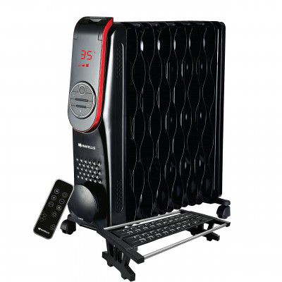 Havells Digital OFR 11 Wave Fin 2500 watt Heater (Black) (GHROFBMK250)