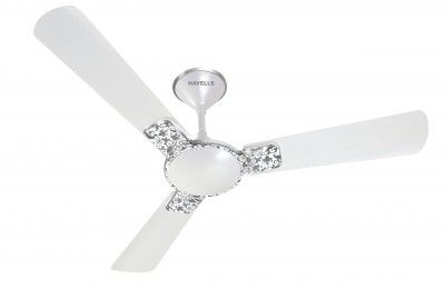 Havells Enticer Art ES 1200mm Ceiling Fan (Pearl White Chrome)