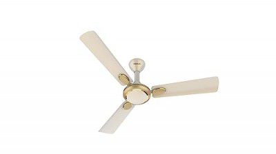 Havells Fusion Prime ES 1200mm Decorative Ceiling Fan with 100% Pure Copper (Pearl Ivory Gold)