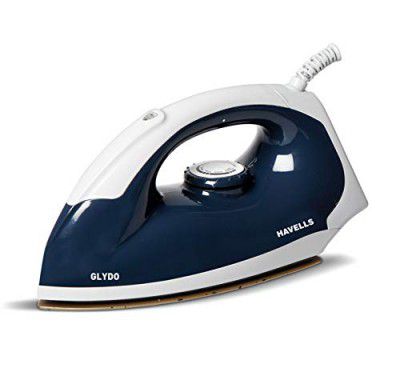 Havells Glydo 1000 watt Dry Iron With American Heritage Non Stick Sole Plate