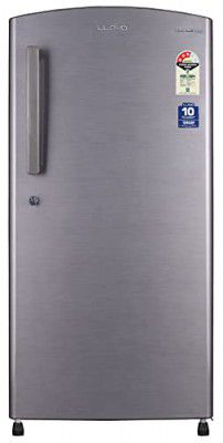 Havells-Havells -LLOYD Refrigerator Single Door 200L 2 Star Fixed Speed Stainless Steel GPPS GLDC212SSST2GB