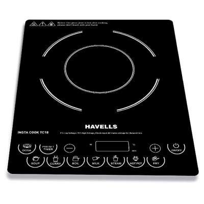 Havells Induction Cooktop TC 18 1800 watt (Black)