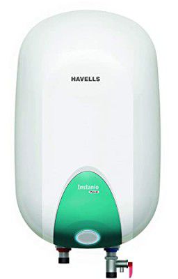 Havells Instanio Prime 25 Litre Storage Water Heater with Flexi Pipe and Free installation (White Blue)