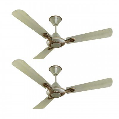 Havells Leganza 3 Blade 1200mm Ceiling Fan (Bronze Gold, Pack of 2)