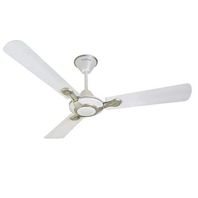 Havells Leganza 3B 1200mm 2 Star Energy Saving Ceiling Fan (Pearl White Silver, Pack of 1)