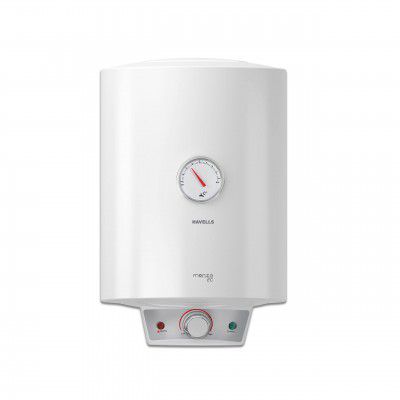 Havells Monza EC 10 L Storage Water Heater, Metallic Body, 2000 W, With Free Flexi Pipe