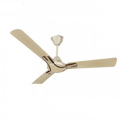 Havells Nicola 1200mm High Performance at Low Voltage (HPLV) Ceiling Fan (Gold Mist Copper, Pack of 2)