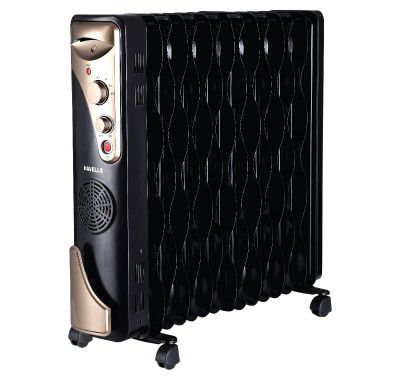 Havells OFR 15 Wave Fins with Fan 2900 watt -GHROFBZK290