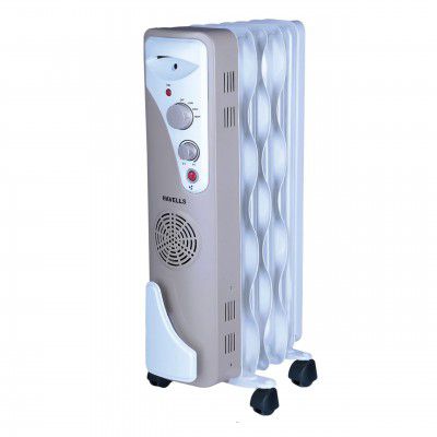 Havells OFR 5 Wave Fins with Fan 1400 watt,GHROFBXC140