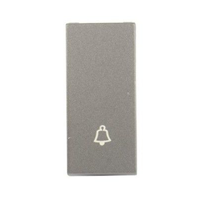 Havells ORO 10A Bell Push Switch (Magnesium Grey)