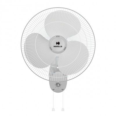 Havells Sameera 400mm Wall Mounted Fan, 100% Copper Motor | 3-Speed Control, 2-Year Warranty