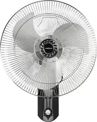 Havells V3 450mm Wall Fan (Silver Black)