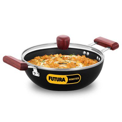 Hawkins Futura 2.5 Litre Deep Kadhai Deep Fry Pan