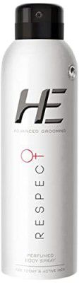 He Advanced Grooming Respect Perfumed Body Spray For Men, 150ml (Fresh)