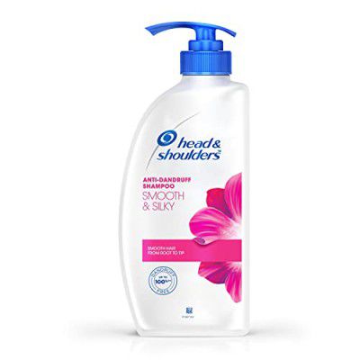 Head & Shoulders Smooth and Silky, 715ML, Anti Dandruff Shampoo for Women & Men